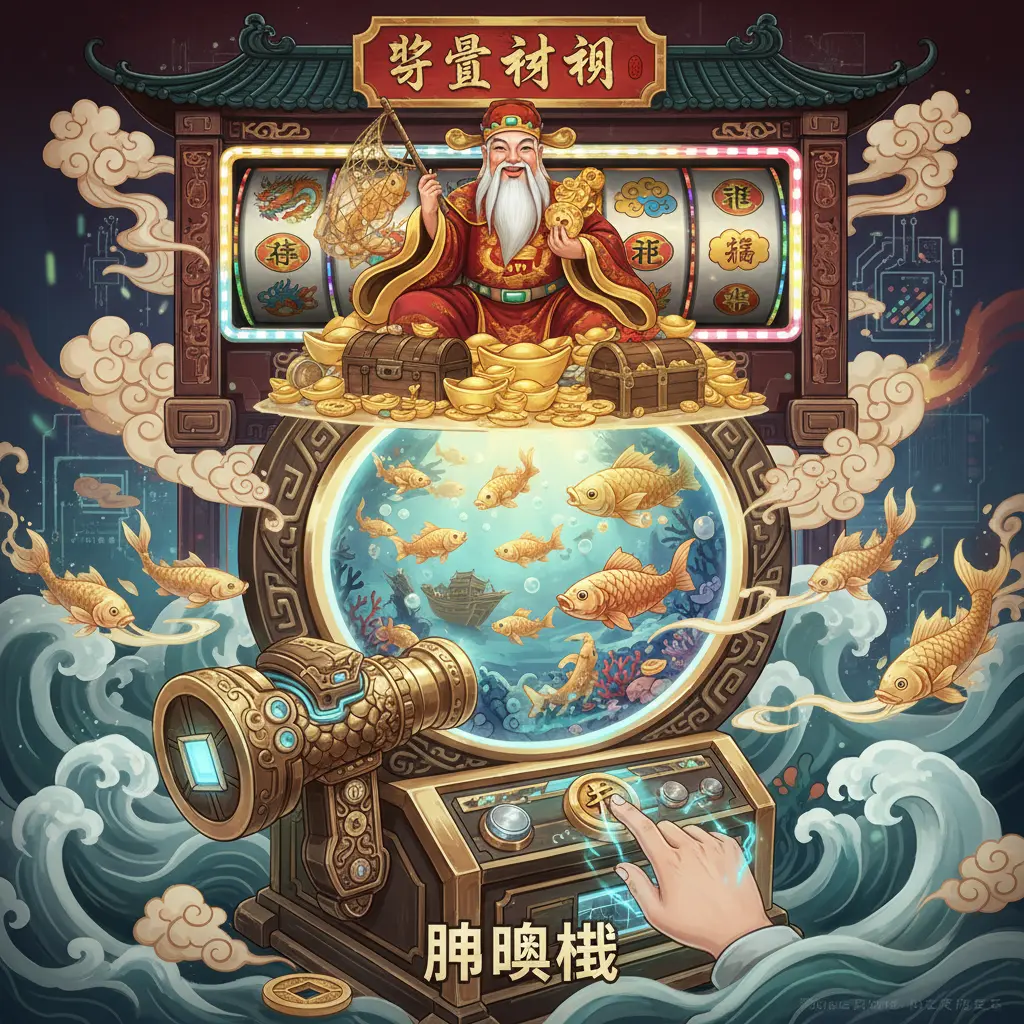 聚寶財神老虎機 - 捕魚機