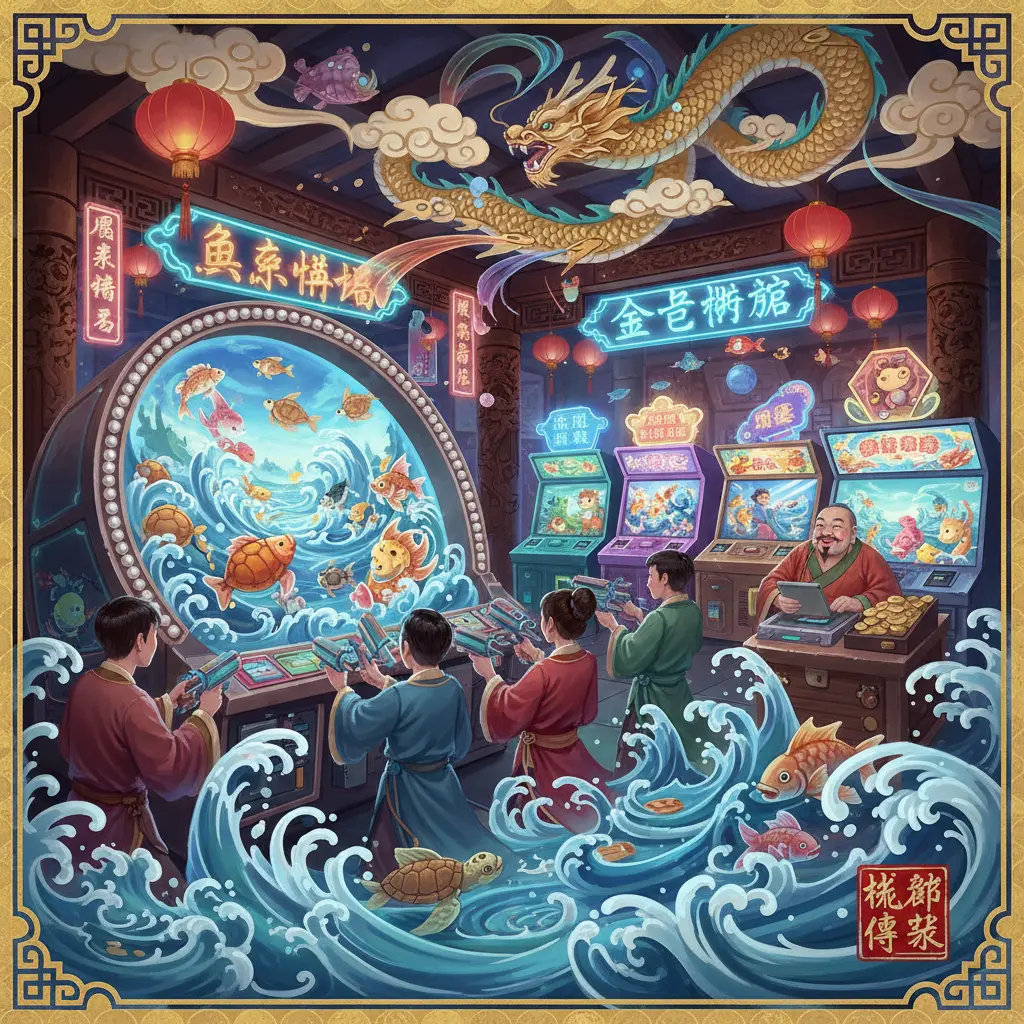 捕魚機 - 機舖
