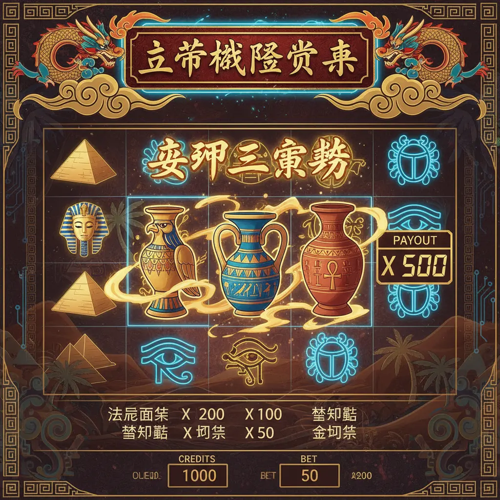 老虎機賠率表 - 埃及三寶壺