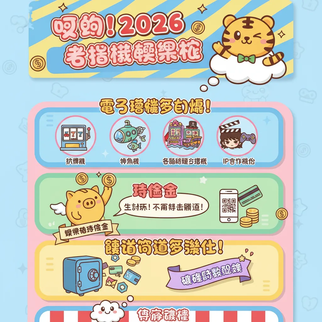 精選2026老虎機娛樂城：從電子遊戲到真人百家樂的遊玩攻略