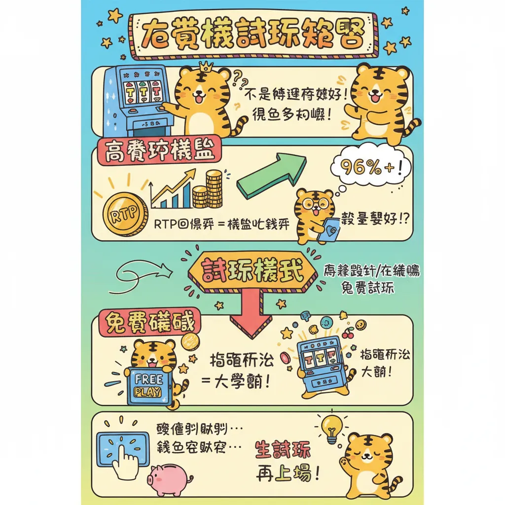 老虎機試玩：掌握高勝率機臺與免費遊戲技巧