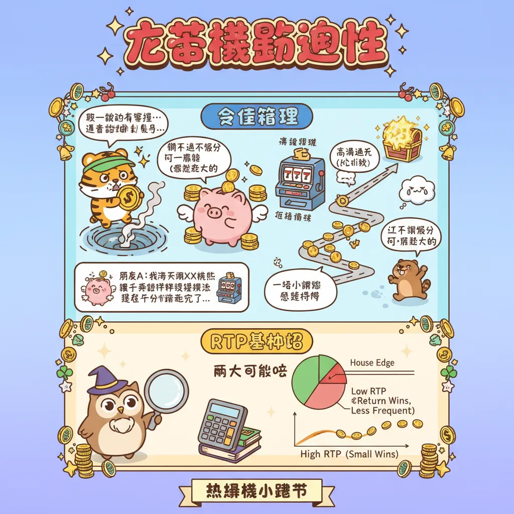 掌握老虎機波動性：資金管理與RTP分析技巧
