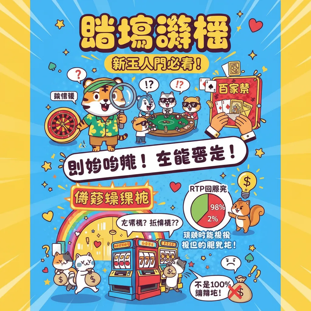 玩轉賭場遊戲：新手入門與百家樂投注策略全攻略
