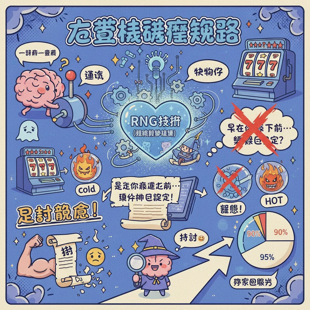 老虎機遊戲攻略：掌握RNG技術與玩家回報率的致勝心法