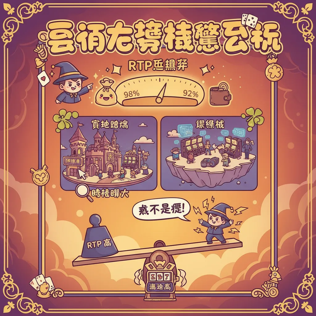 掌握老虎機玩法與RTP返還率的致勝策略