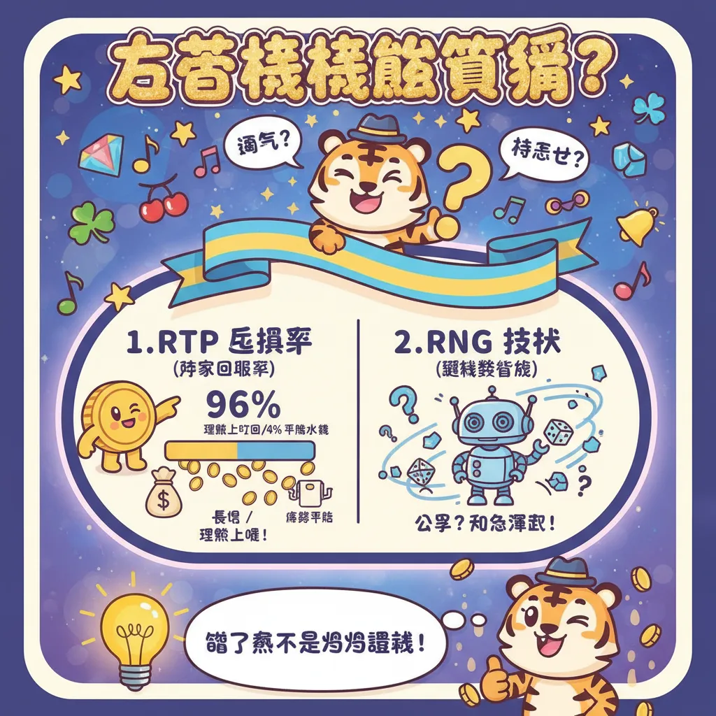 老虎機怎麼算贏？掌握RTP返還率與RNG技術的獲勝關鍵