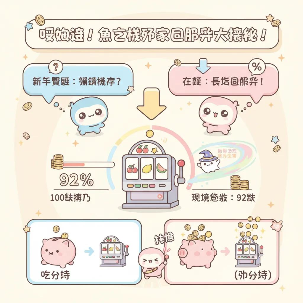 掌握角子機與老虎機的玩家回報率與開運策略