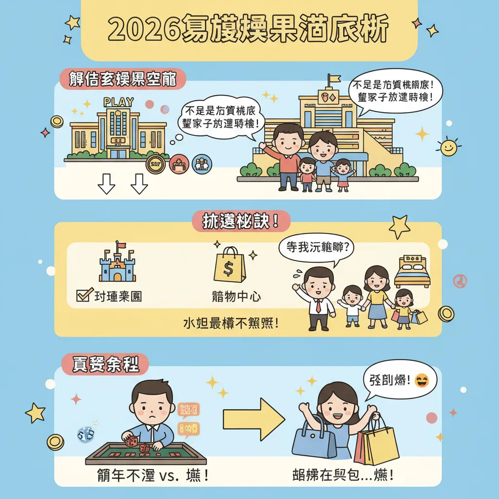 2026精選賭場推薦：豪華度假村與博彩遊戲攻略