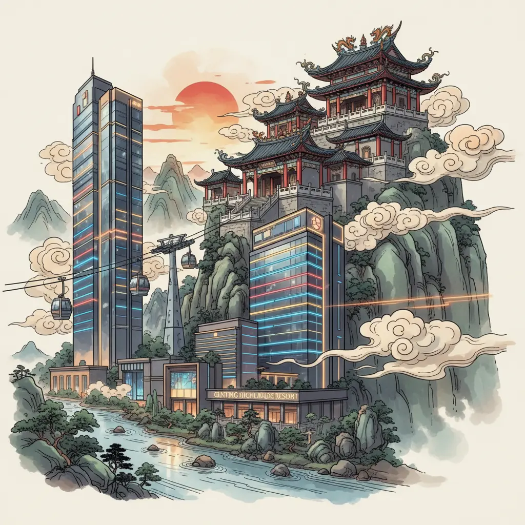 雲頂賭場 - 清水巖廟