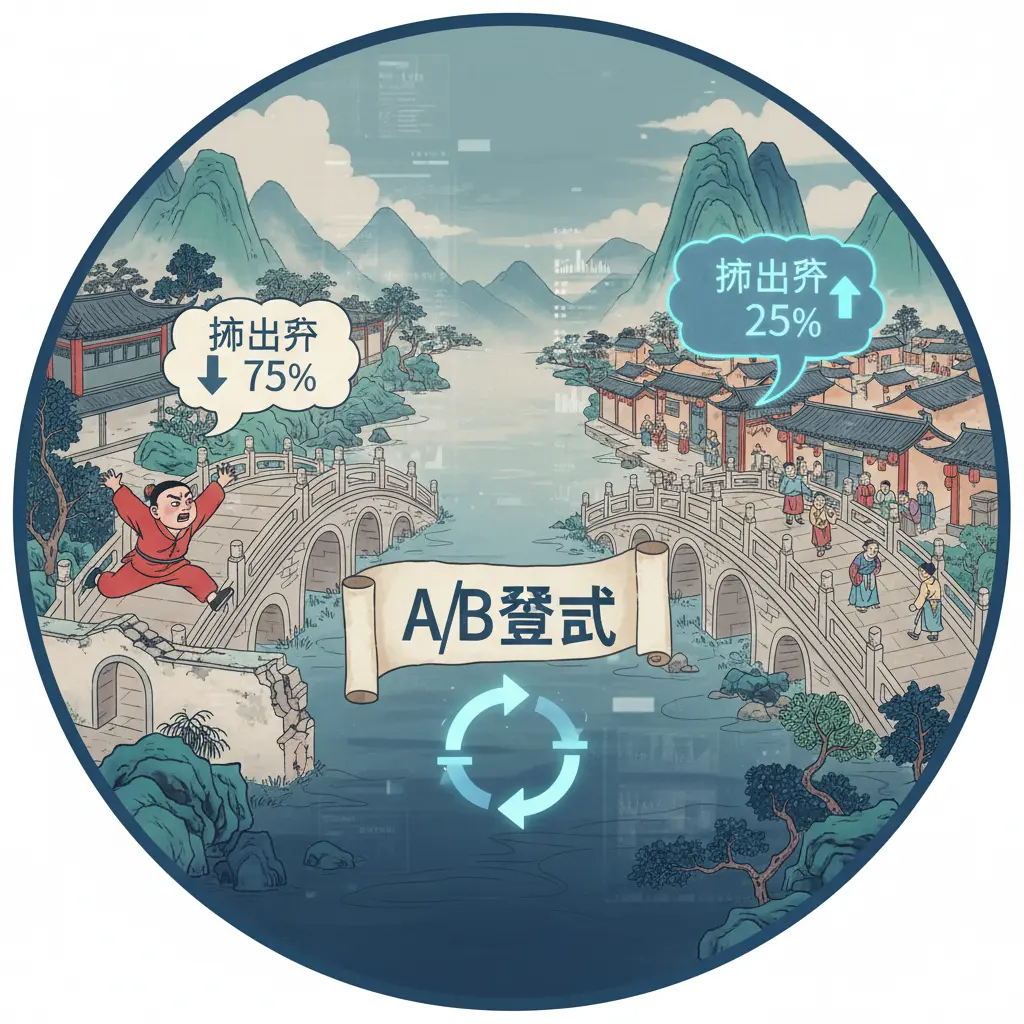 A/B測試 - 跳出率