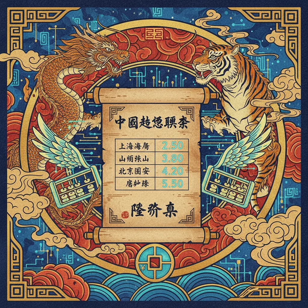 賠率表 - 中國超級聯賽