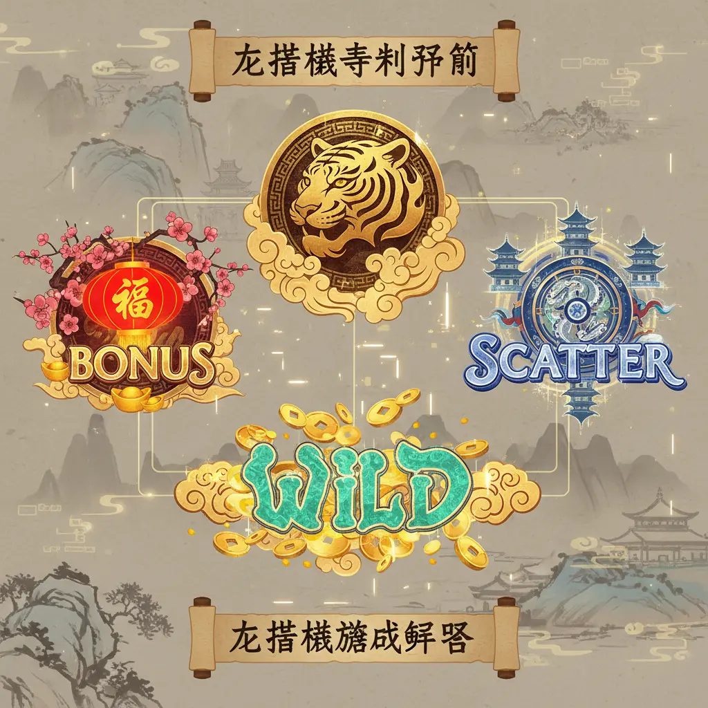 老虎機遊戲攻略 - 老虎機特別符號